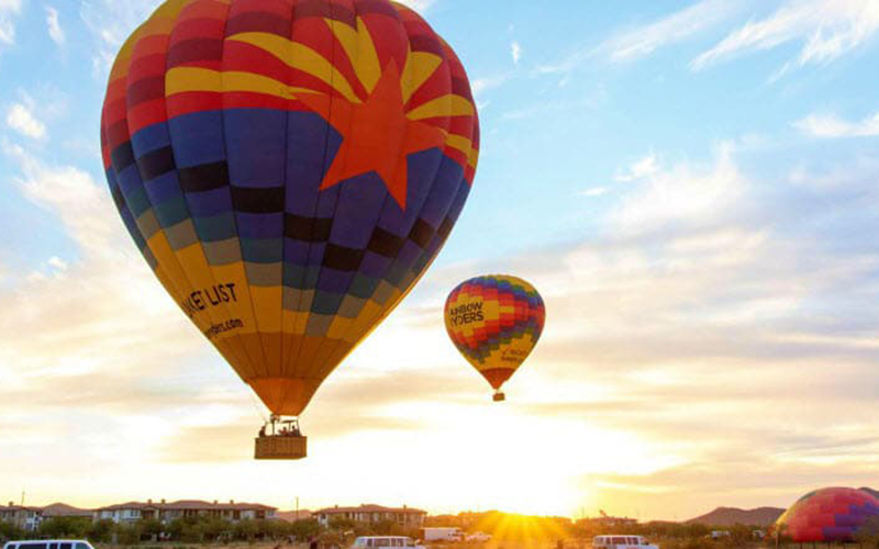 Luxor: Hot Air Balloon Ride over Luxor Relics